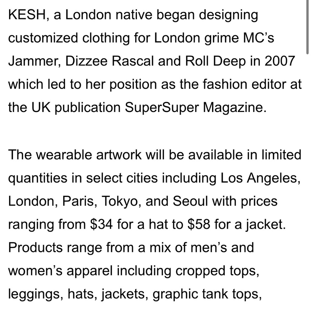 American Apparel x KESH graphic bomber jacket - Picture 8 of 8